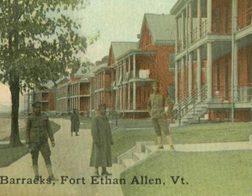 |Buffalo Soldiers at Fort Ethan Allen