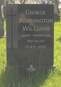 George Washington Williams Headstone Layton Cemetery Blackpool England