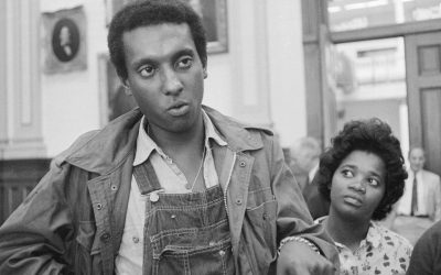 Stokely Carmichael at a 1966 Mississippi press conference