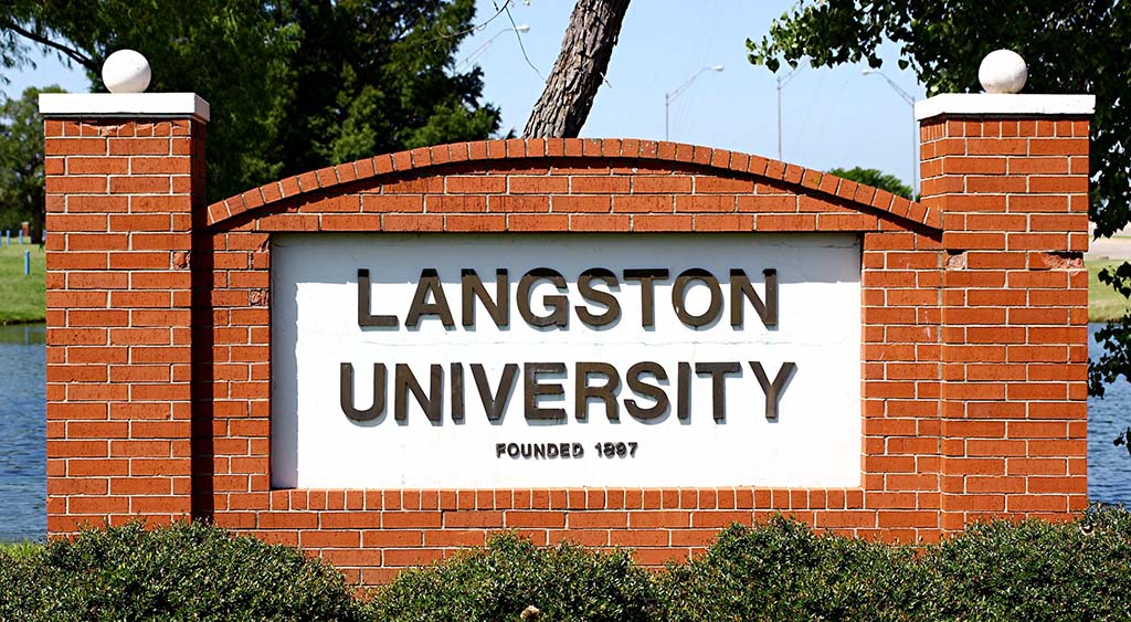 ||Students at Langston University