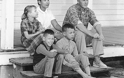 Richard and Mildred Loving and Their Children