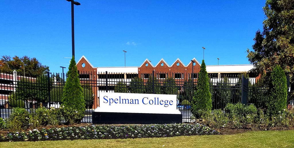Spelman College Sign