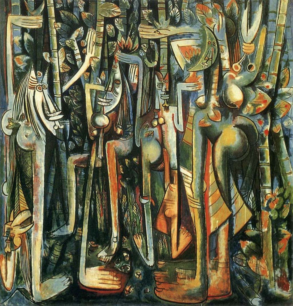The_Jungla_by_Wilfredo_Lam_1943|la_jungla-1|Wilfredo Lam | |