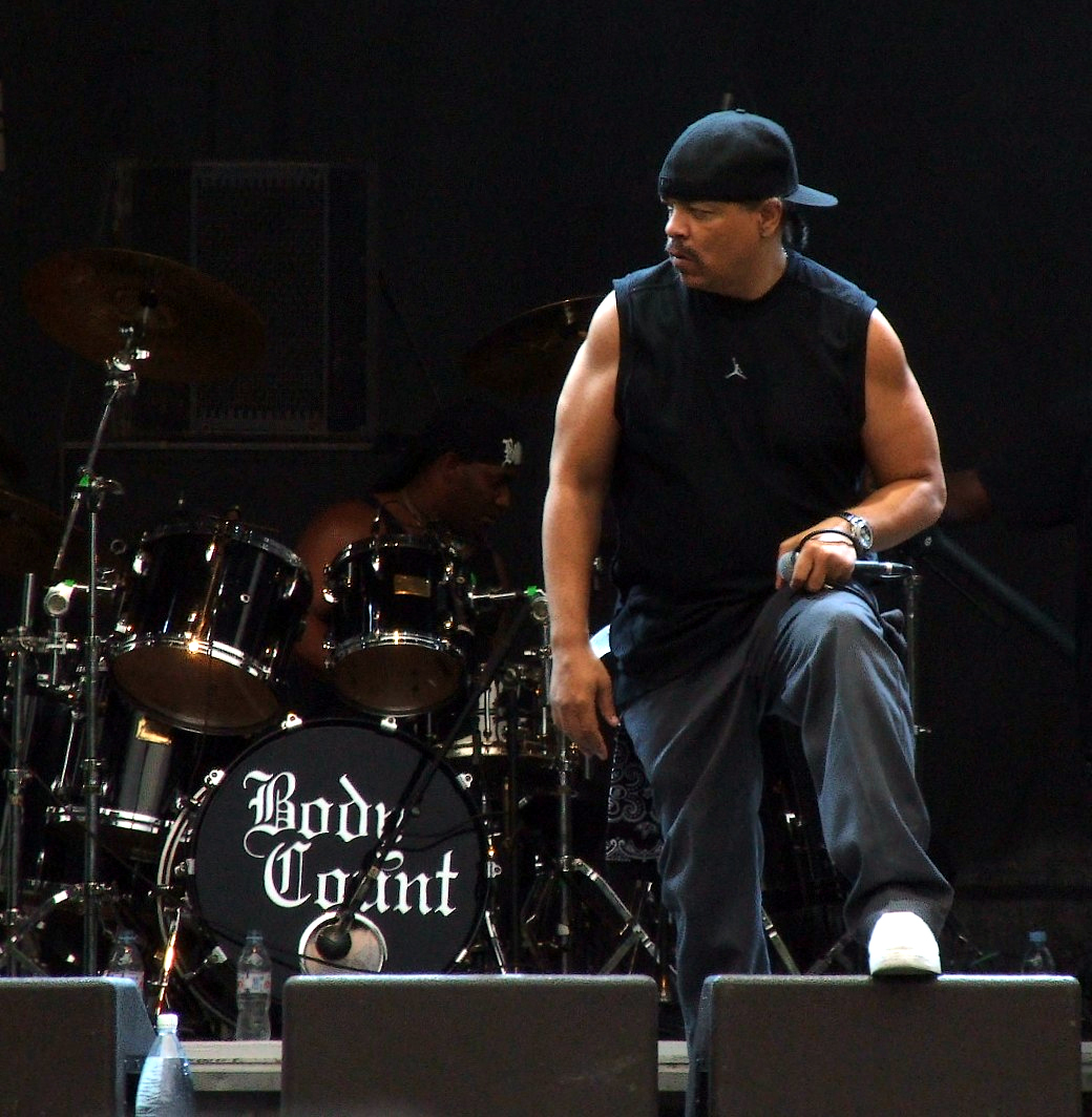 Ice-T during the Body Count Concert in Prague