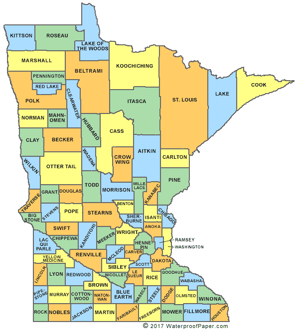Minnesota counties||
