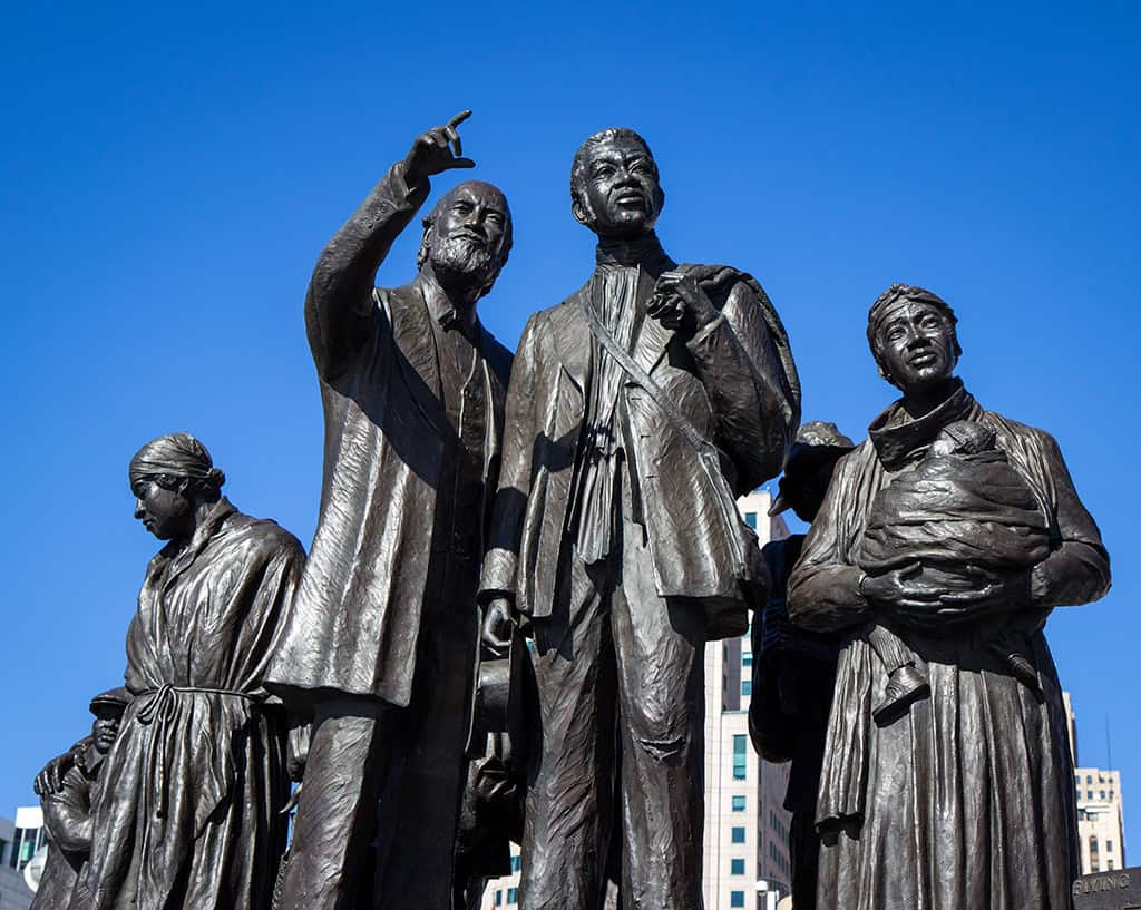 Gateway to Freedom International Memorial to the Underground Railroad, Detroit, Michigan, October 13, 2013