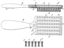 Lyda Newman's Hairbrush (Public Domain)