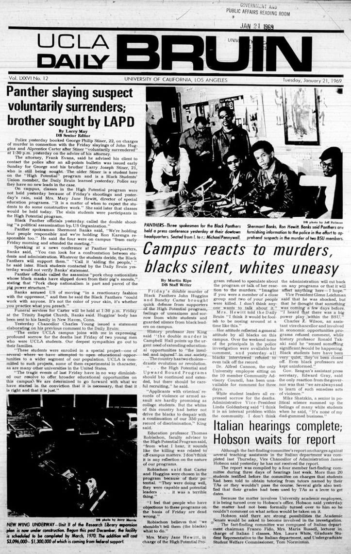 UCLA Daily Bruin On Jan. 31