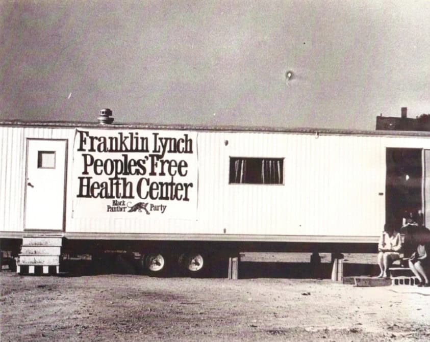 black panther partys free medical clinic|Black Panther Free Ambulance Service Vehicle |