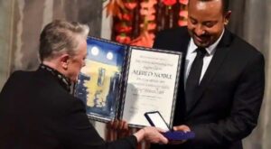 Abiy Ahmed Receives the Nobel Peach Prize (WION)