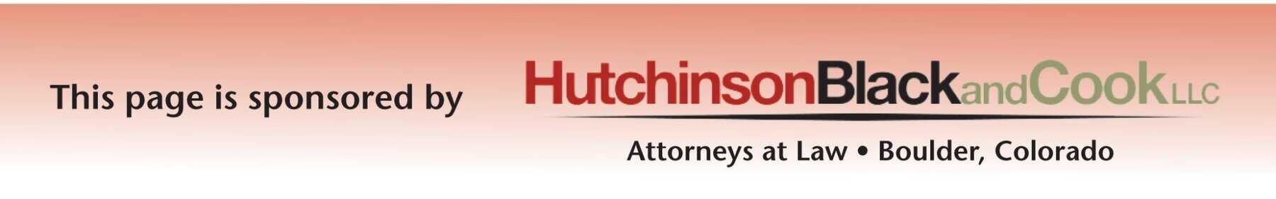 Sponsored by Hutchinson Black and Cook, LLC