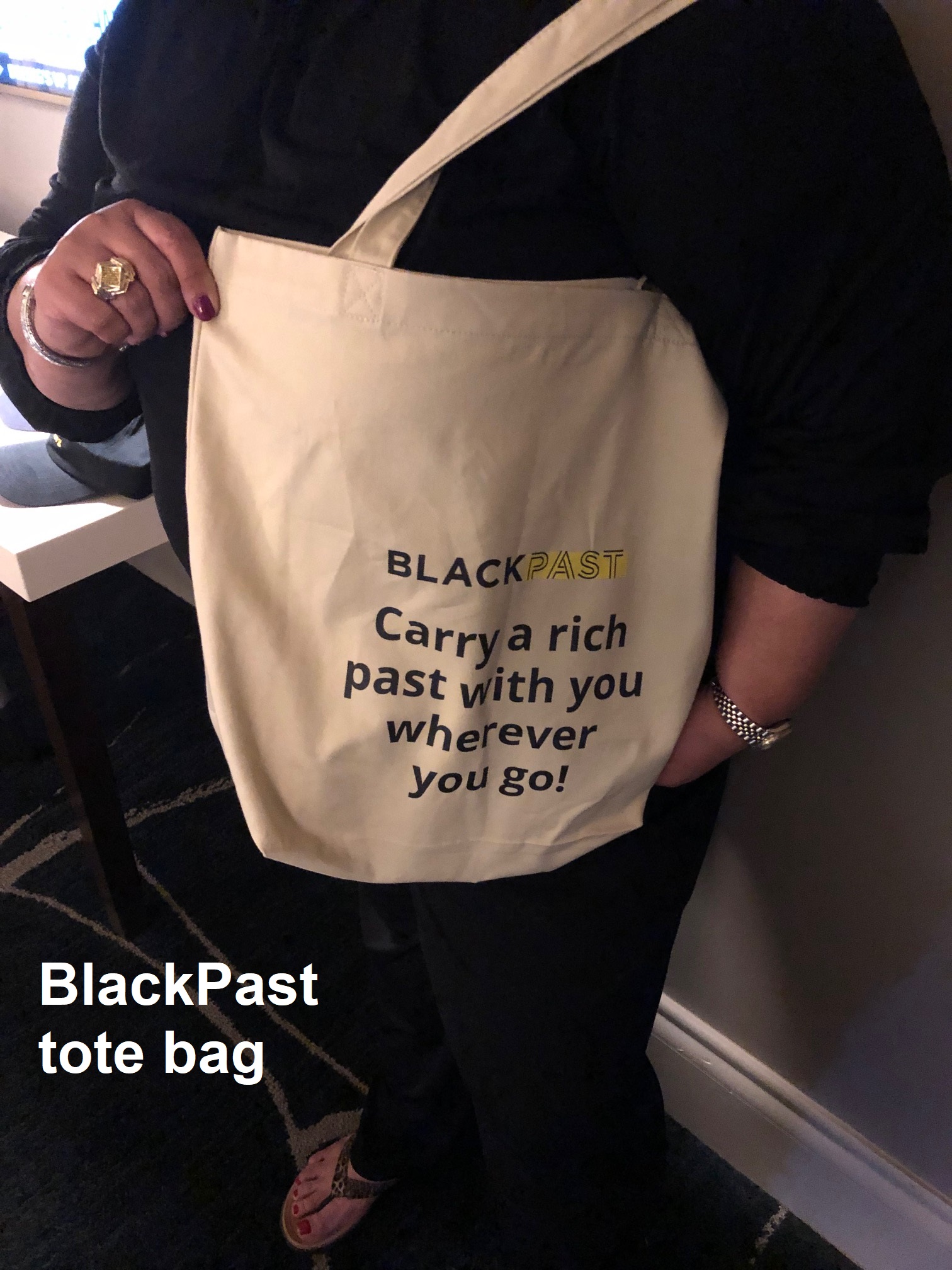 BlackPast tote bag