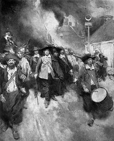 Bacon's Rebellion--The Burning of Jamestown, 1676