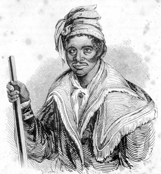 Black Seminole War Leader Abraham (State Archives of Florida)