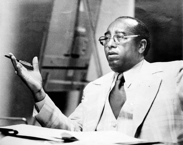 Charles Bussey, the first African-American mayor of Little Rock (Pulaski County); circa 1970s. Charles Bussey, the first African-American mayor of Little Rock (Pulaski County); circa 1970s.