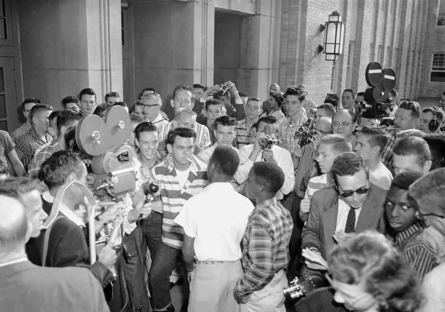 The North Little Rock High School Desegregation Crisis (1957) •