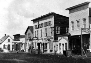 Downtown Cheyenne, 1869 (William Henry Jackson Photo)