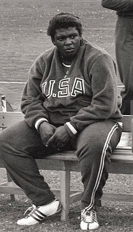 Earlene Brown at the 1960 Olympics.