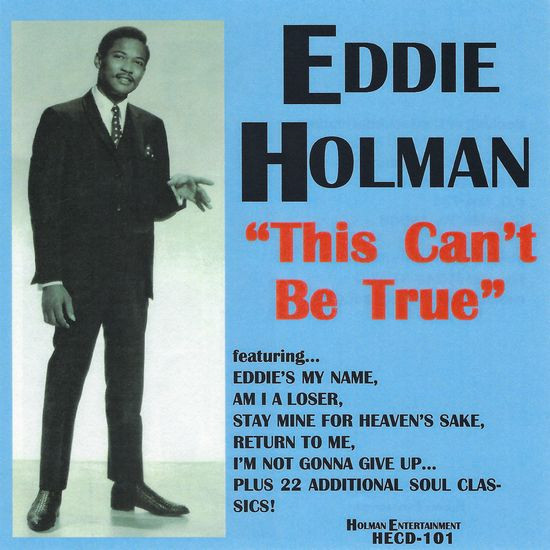 Eddie Holman Album Cover