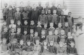 Fourth Grade, Lowman Hill School, 1892 (Courtesy of the Kenneth Spencer Research Library, University of Kansas)