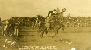 George_Fletcher at the Pendleton Roundup, 1911 (OSU Special Collections & Archives)