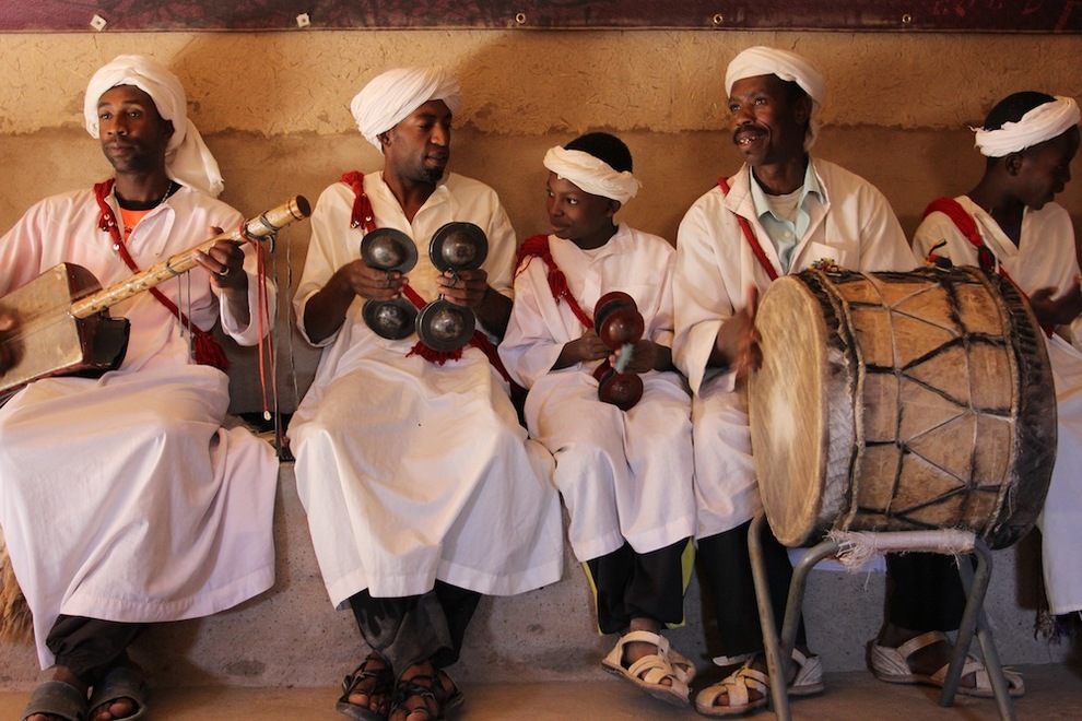 Gnawa Musicians (New York Amsterdam News)