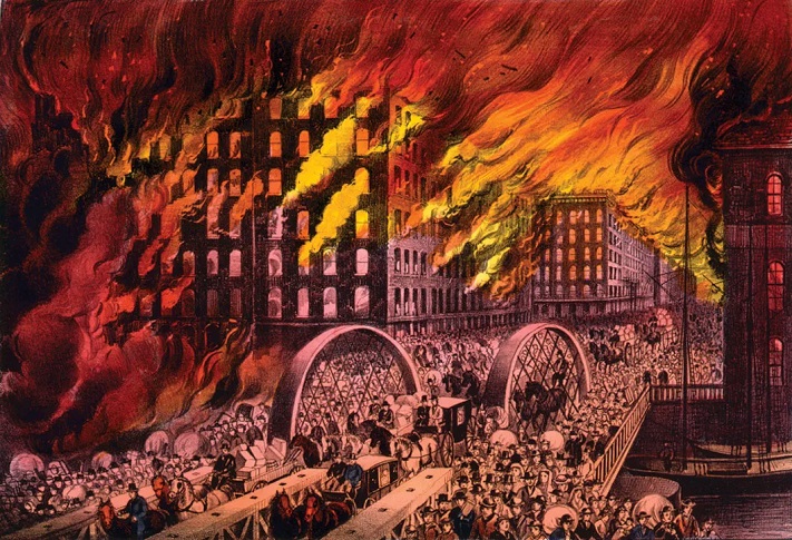 Great Chicago Fire (public domain)
