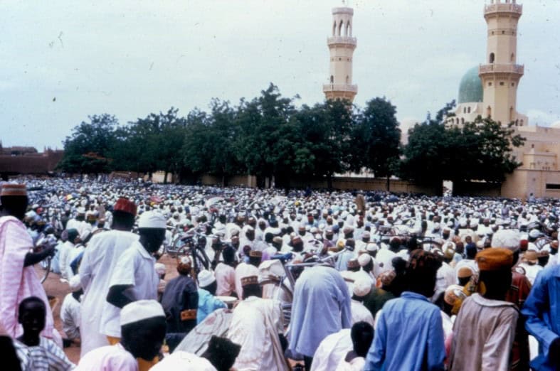 Great Mosque at Kano, 1972 (Courtesy of Dr. Malik Simba)