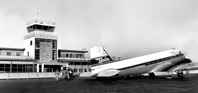 Greenville South Carolina Airport, 1960