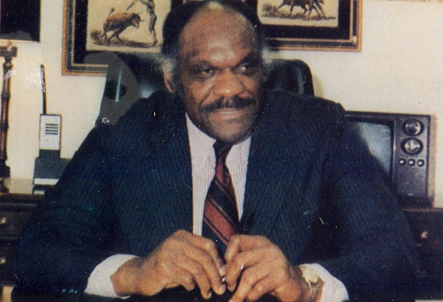 John Baker, First Black Sheriff of Wake County, ca. 1980 (Quintard Taylor Collection)