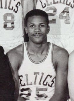 K.C. Jones with the 1959-60 Boston Celtics K.C. Jones with the 1959-60 Boston Celtics