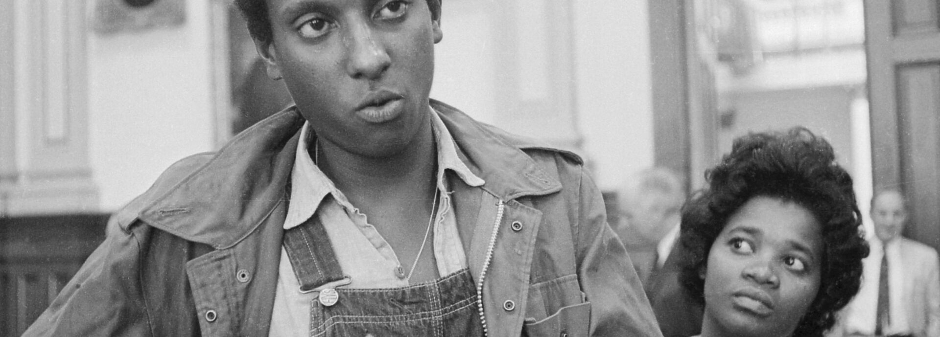 Stokely Carmichael at a 1966 Mississippi press conference