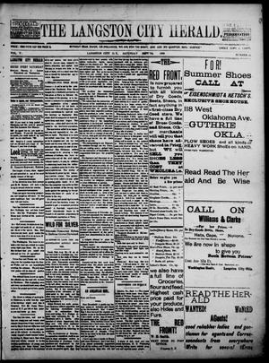 Langston City Herald (Oklahoma Historical Society)