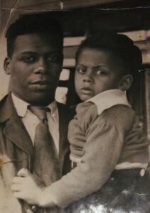 Lloyd Patterson with James, ca. 1937 (Courtesy of James L. Patterson)