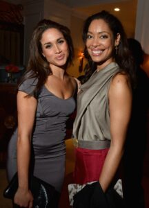 Meghan Markle and Gina Torres (Town & Country Magazine)