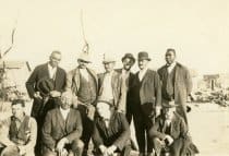 Members of the Colored Citizens Relief Committee and East End Welfare Board following the 1921 Tulsa Race Massacre (Courtesy Museum of Tulsa History)