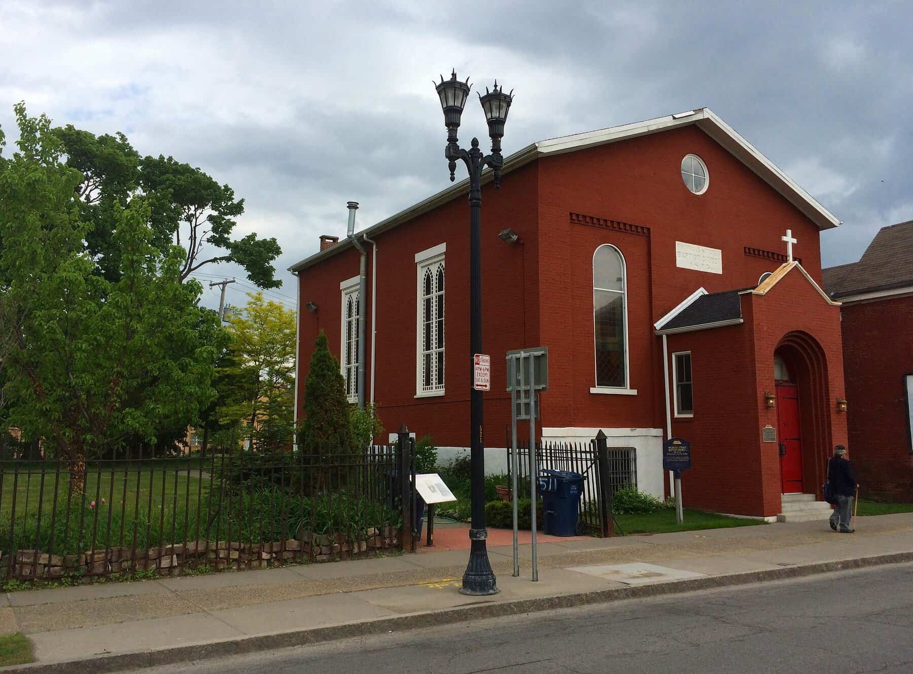 The Michigan Street Baptist Church, Michigan Avenue, Buffalo, New York.