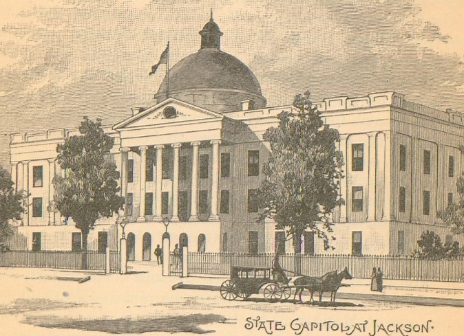 Mississippi State Capitol Building, 1866