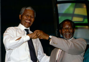Nelson Mandela and Oliver Tambo (Museum of the African Diaspora)
