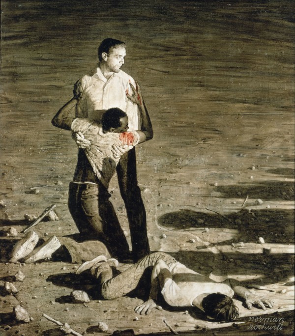 Norman Rockwell, Murder in Mississippi (Norman Rockwell Museum)