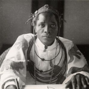 Oba Akenzua II, 1936. Photo in Public Domain.
