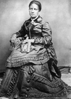 One of the Fist Black Women Voters, Nancy Phillips in Cheyenne, Wyoming, 1890 (Wyoming State Archives)