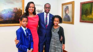 President Wayne Frederick and Family (The Business Journals)