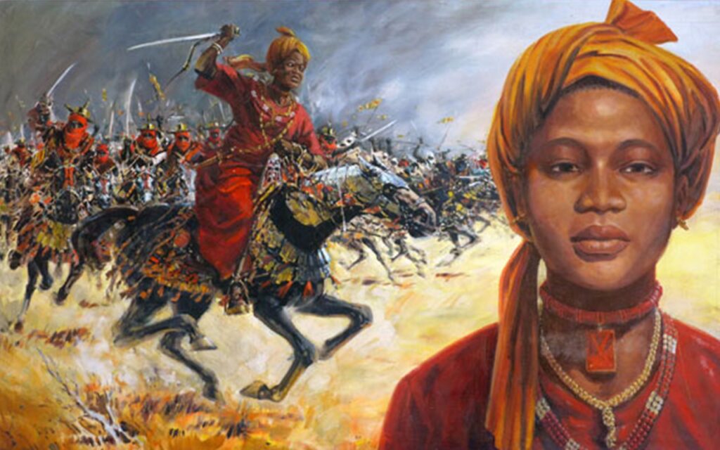 Queen Amina Painting (Wikipedia)