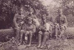 Sam Sandi and Polish Insurgents, 1919 (Public Domain)