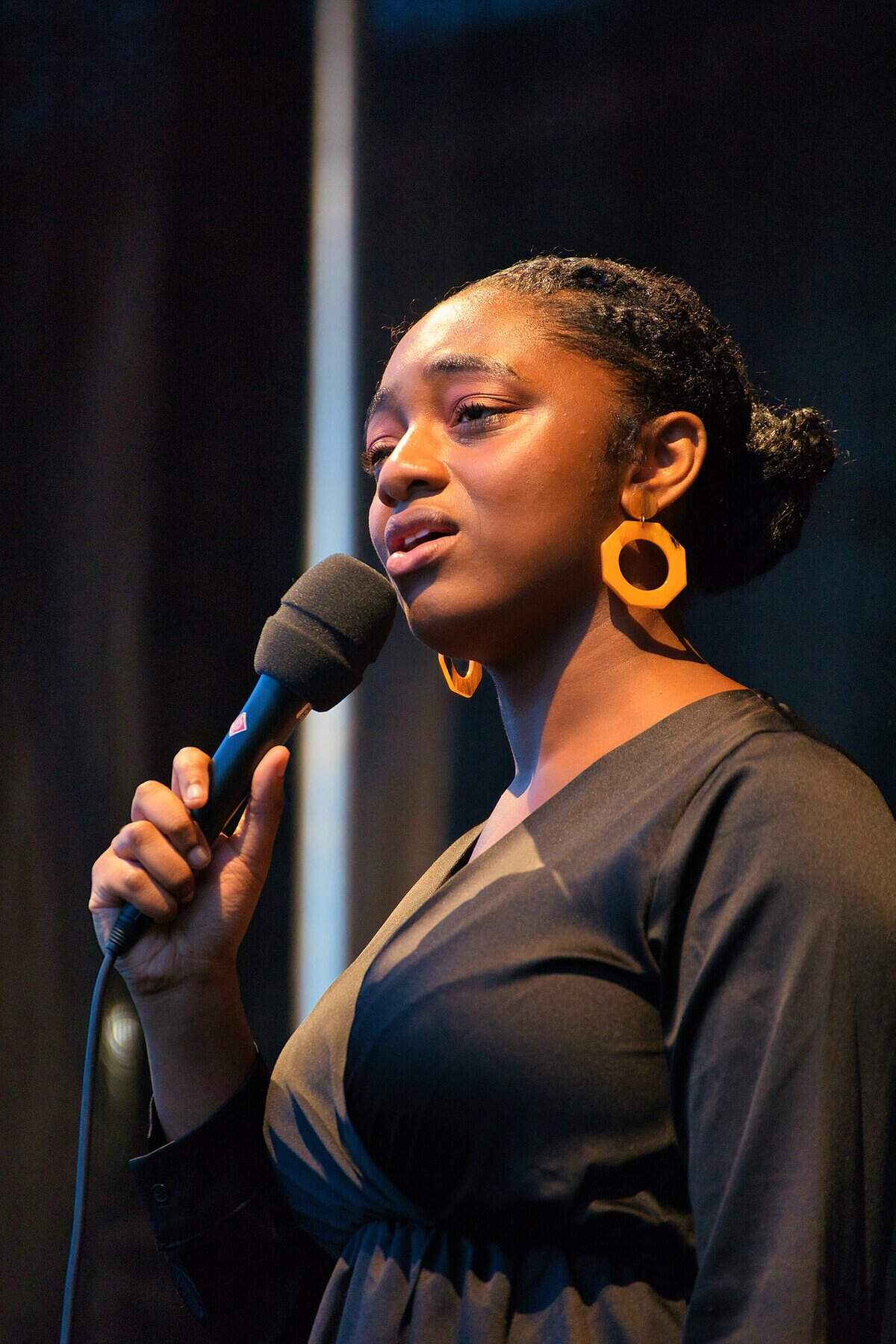 Samara Joy McLendon and band at INNtöne Jazzfestival 2022.
