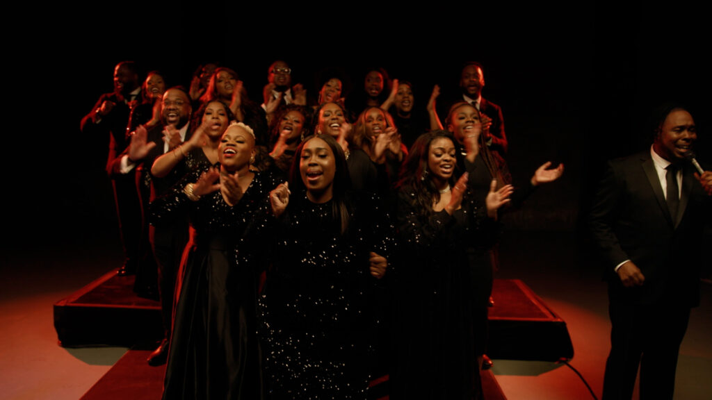 Tyrell Bell and the Belle Singers for GOSPEL (Courtesy of McGee Media)
