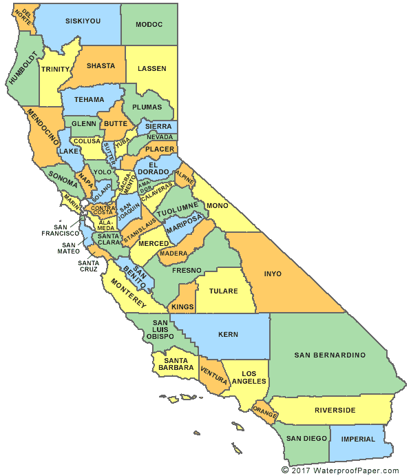 California counties