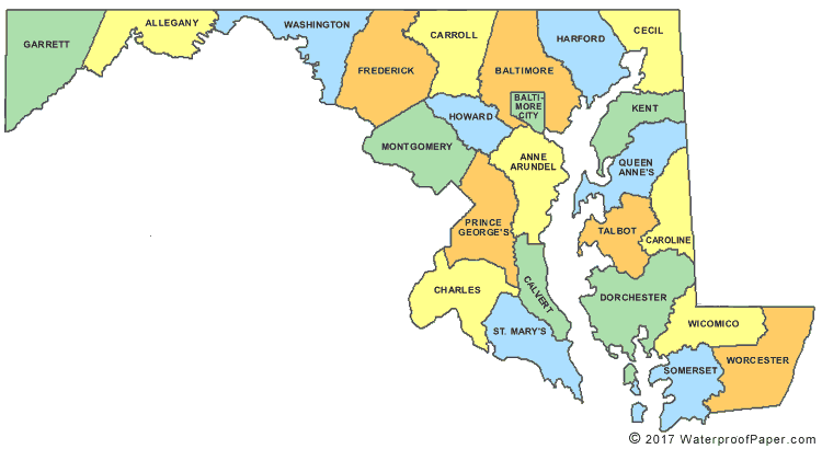 Maryland counties