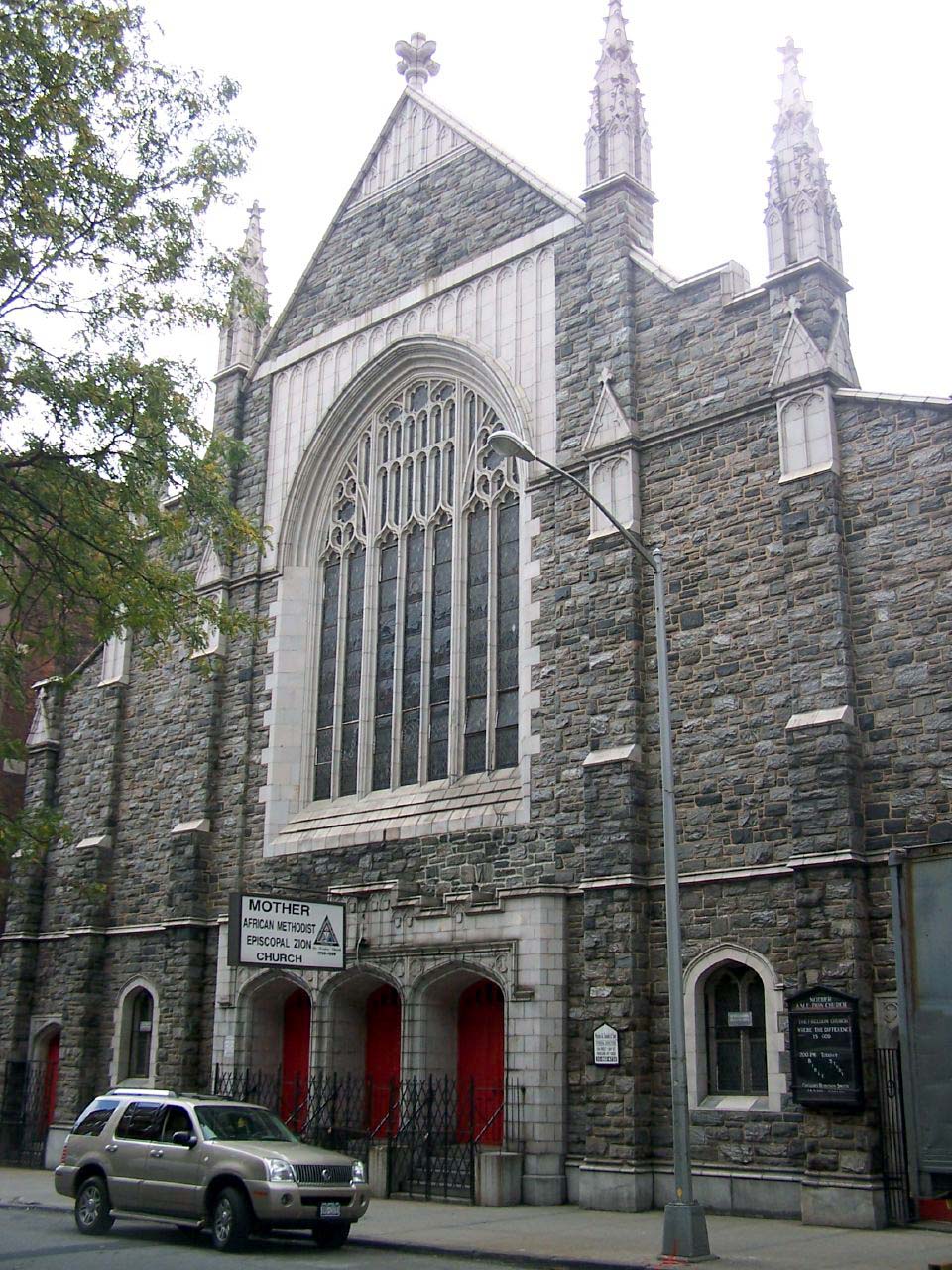 Mother African Methodist Episcopal Zion Church, Harlem, October 18, 2006